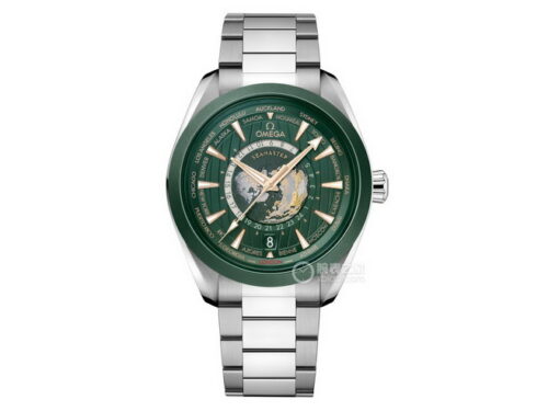 VS фабрика Omega Seamaster 220.30.43.22.10.001 World Time Watch продажа реплик часов