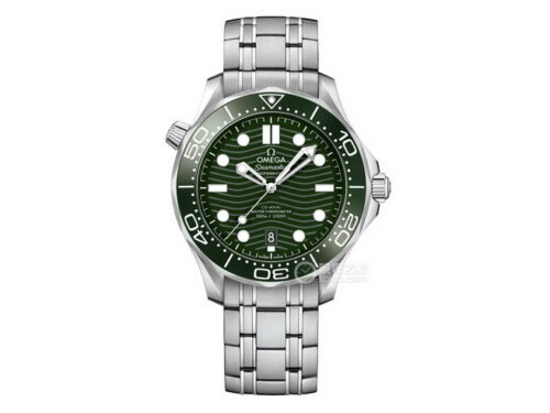 фабрика VS Omega Seamaster (Green) 210.30.42.20.10.001 обзор реплик часов