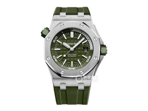 1:1 AP Royal Oak Offshore 15710 (Green)  Информация о покупке реплики часов