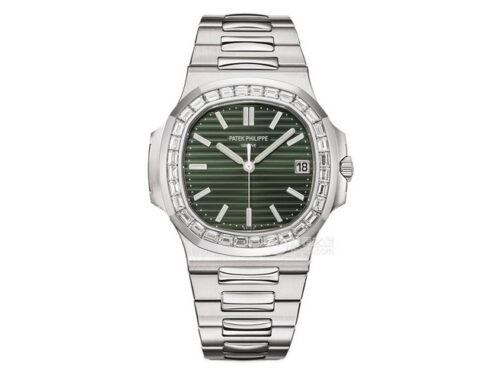 Replica Patek Philippe Nautilus 5711/1300A-001 with Diamonds фабрика Супер клон часы