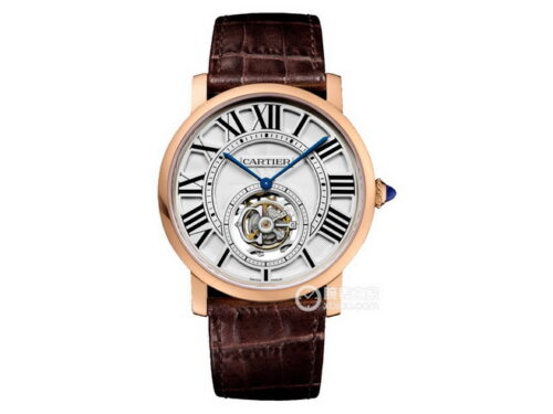 Cartier ROTONDE DE CARTIER W1556215 tourbillon Турбийон продажа реплик часов