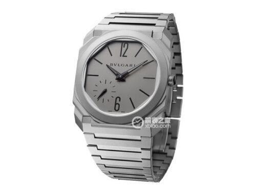 BVLGARI OCTO 102713 BGO40C14TTXTAUTO (титан) продажа реплик часов