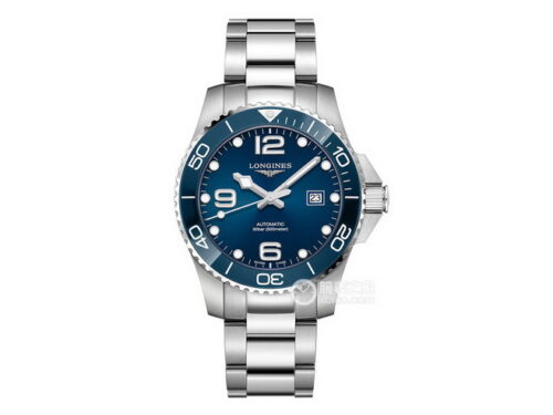 завод VS Longines HydroConquest  L3.782.4.96.6 43mm продажа реплик часов