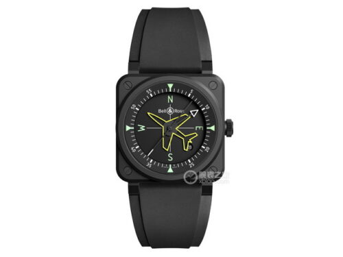 Часы высокого качества копии BELLROSS INSTRUMENTS BR03A-CPS-CE/SRB 1:1