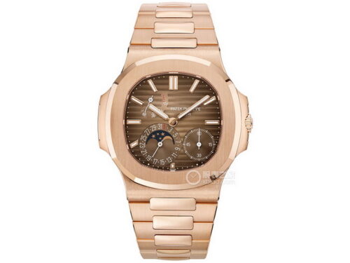 Patek Philippe Nautilus 5712 (розовое золото часы) Топовые реплики часов