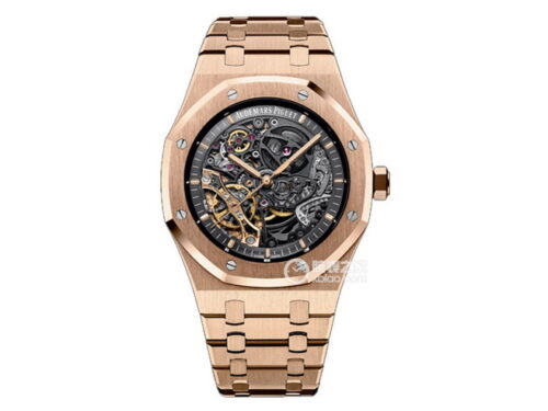 1:1 Audemars Piguet Royal Oak 15407 розовое золото часы