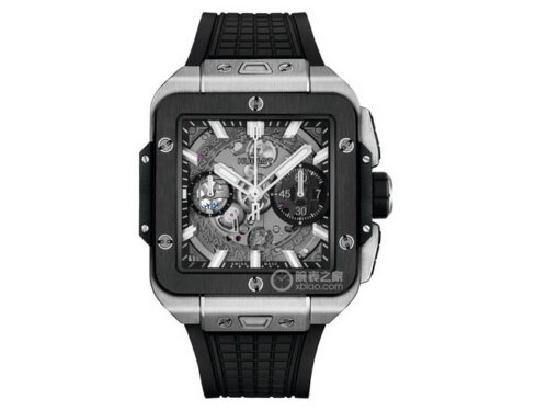 HUBLOT SQUARE BANG UNICO 821.NM.0170.RX 1:1 продажа реплик часов