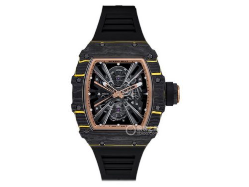 Richard Mille углеродное волокно RM12-01 Турбийон-часы 1:1 продажа реплик часов