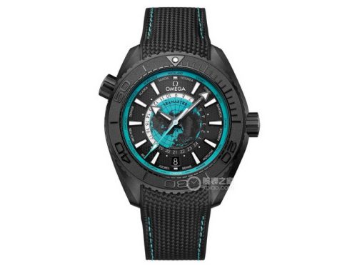 Обзор 1:1 супер-клона часов Omega Planet Ocean 215.92.46.22.01.006 от фабрики VS