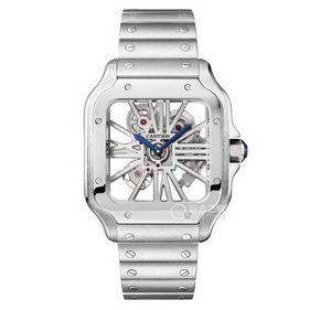 WHSA0014_vs_fm Новинка: реплика скелетон часов Cartier Santos WHSA0014